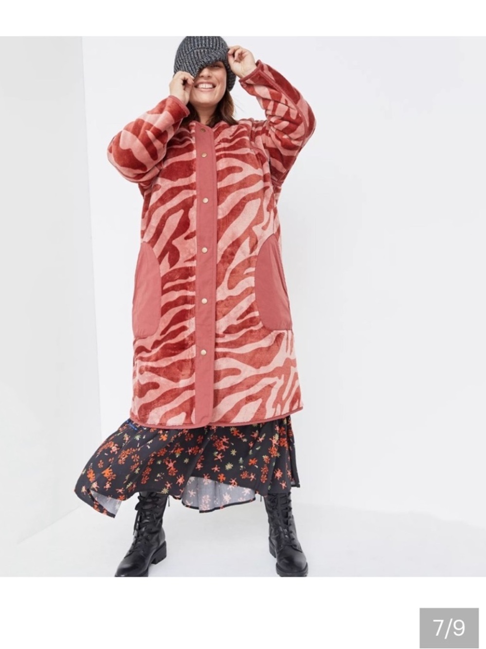 Anthropologie Margot Reversible Sherpa Coat
$200 spring cozy casual boho summer - Picture 2 of 15
